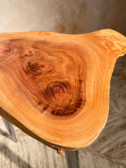 Yellow Flame Tree Tea Table — ST‑003