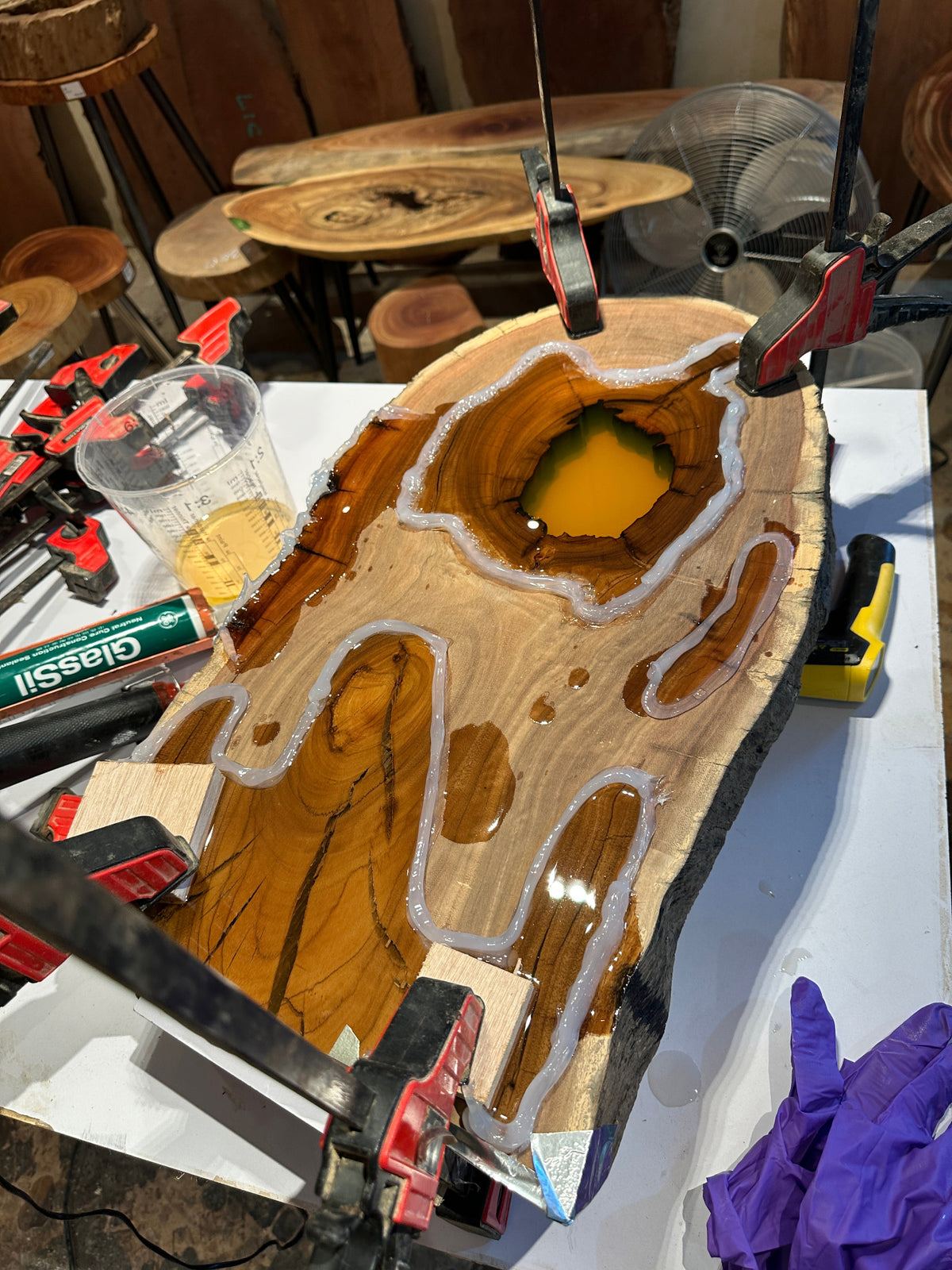 木庫8週年限定｜EPOXY 樹脂圓櫈工作坊