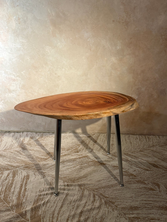 Mahogany Oval Tea Table — ST‑004