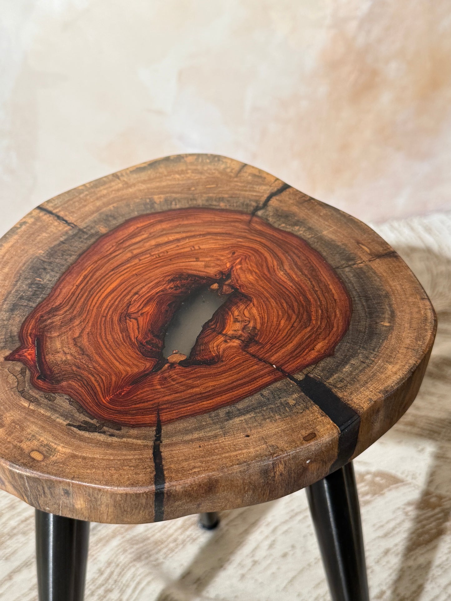 Rosewood Tea Table — ST‑002