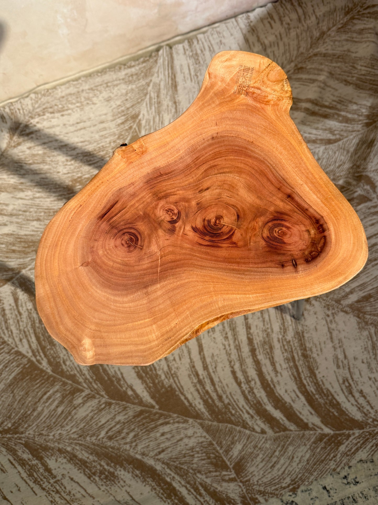 Yellow Flame Tree Tea Table — ST‑003