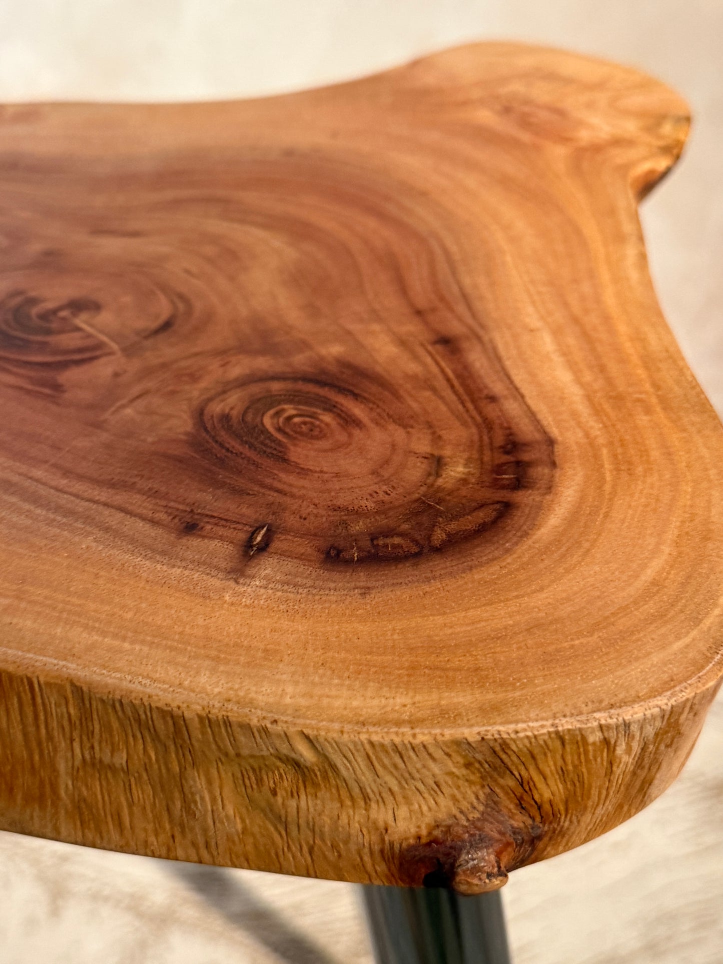 Yellow Flame Tree Tea Table — ST‑003