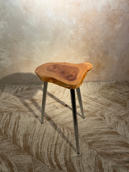 Yellow Flame Tree Tea Table — ST‑003