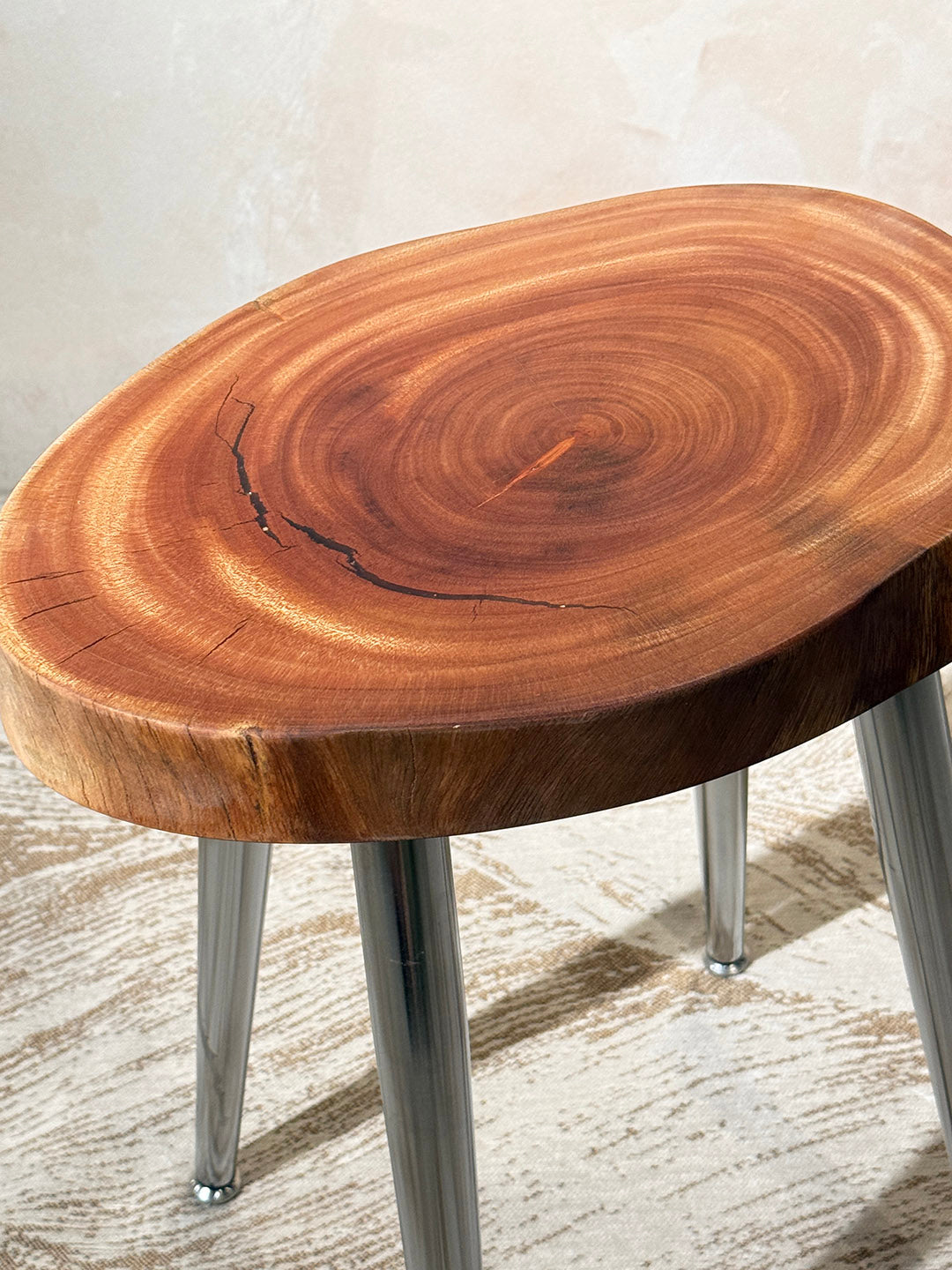 Mahogany Stool — ST‑006