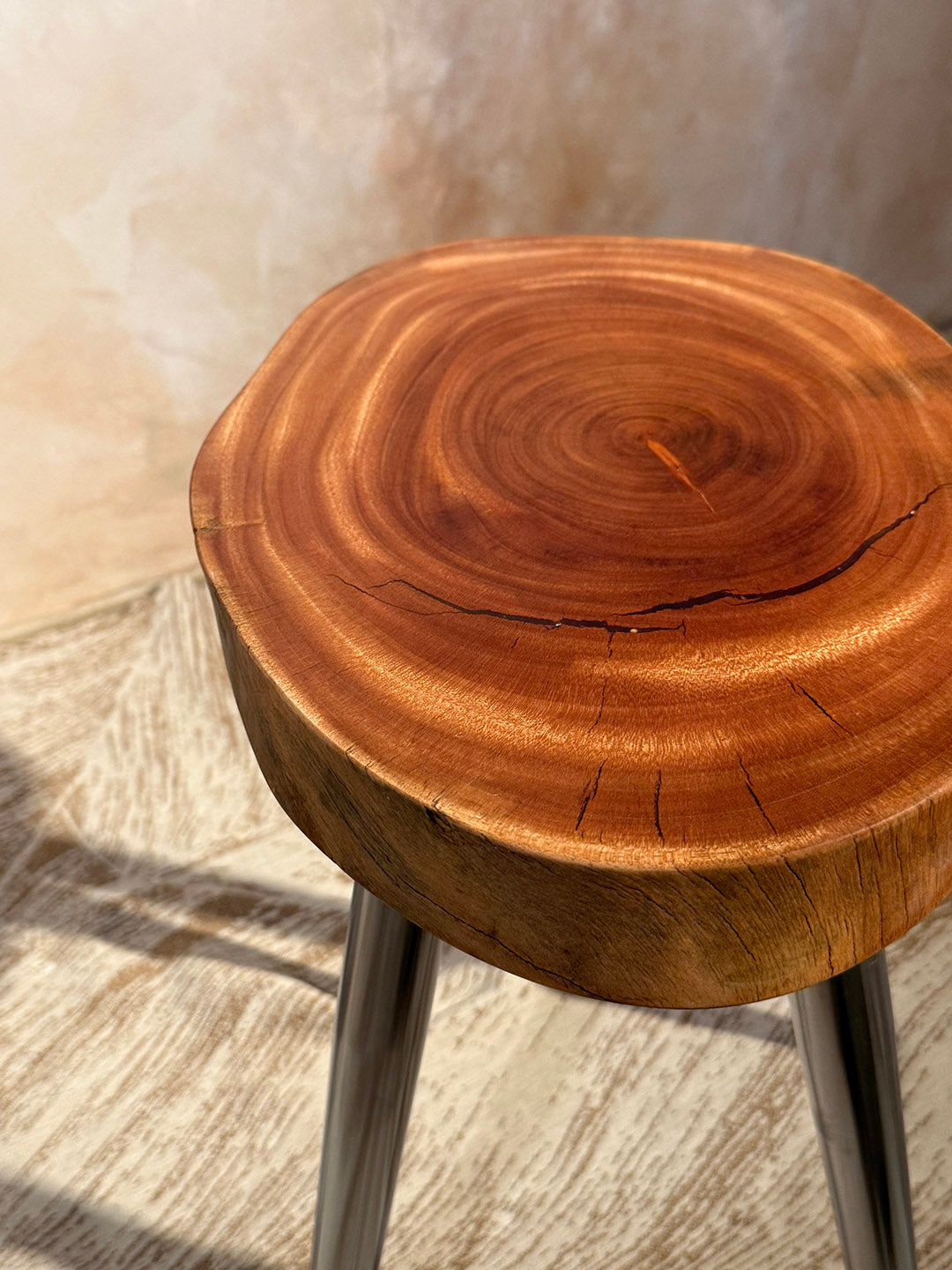 Mahogany Stool — ST‑006