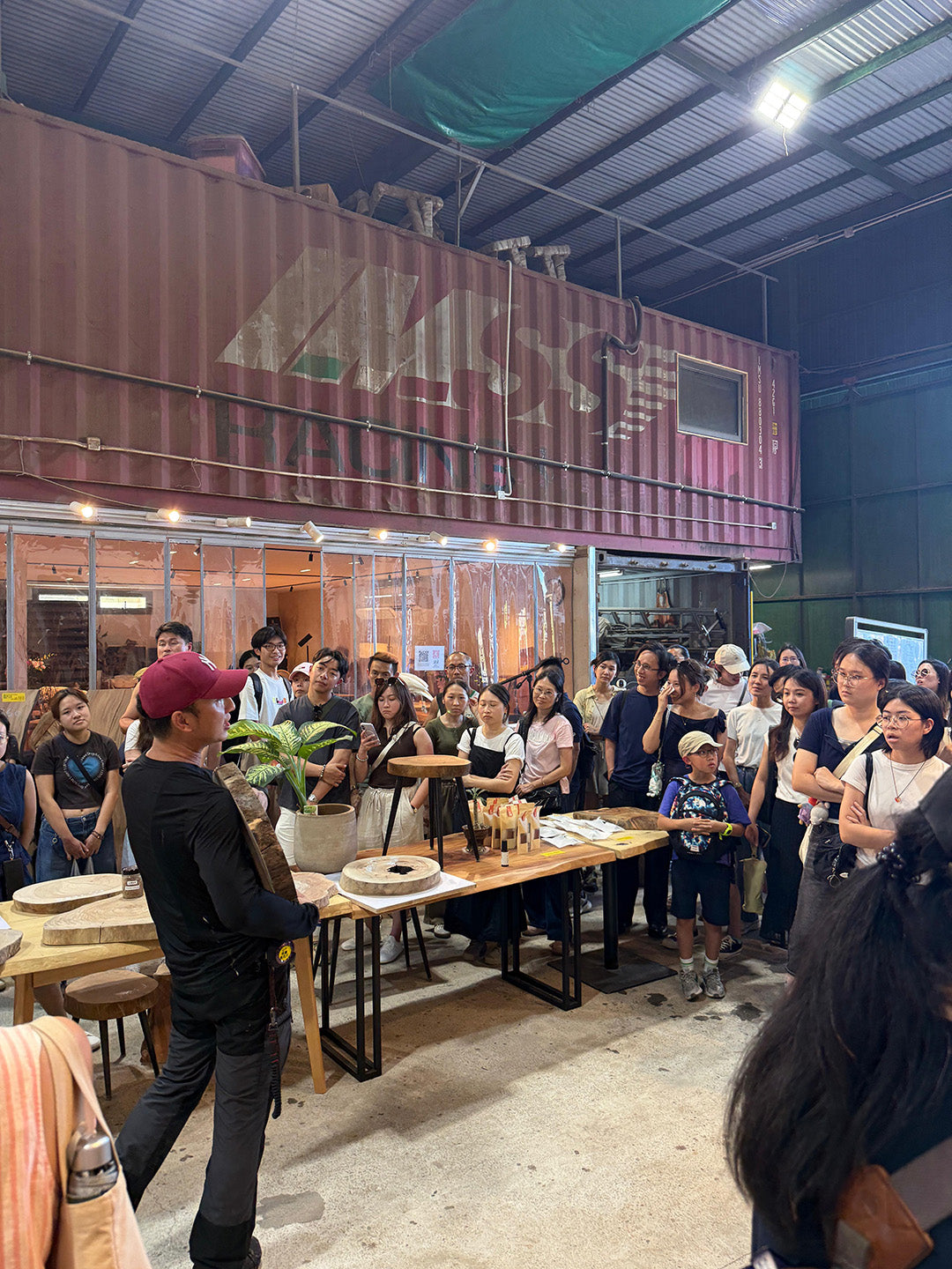 荔枝木樹脂圓凳 DIY 工作坊｜展示樣本 S1050