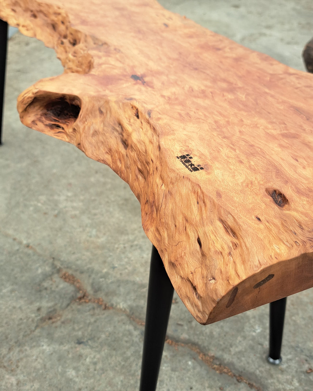 Solid wood bench workshop in Hong Kong at Timberbank – DIY handmade wooden bench
