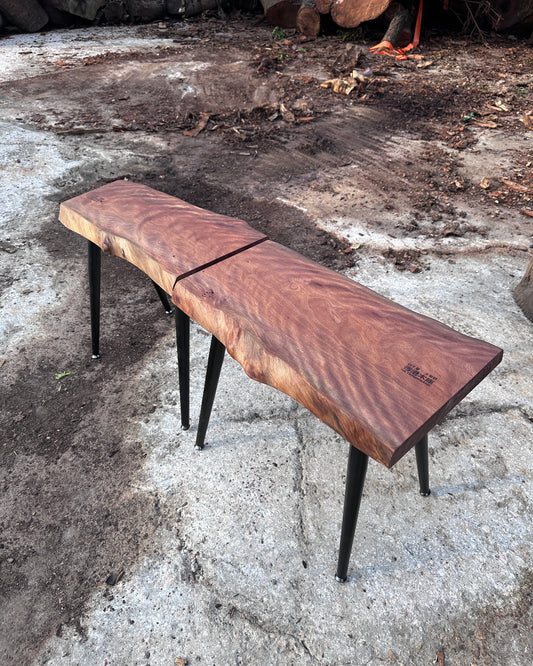 solid wood tea table workshop in Hong Kong at Timberbank – DIY natural slab coffee table experience

